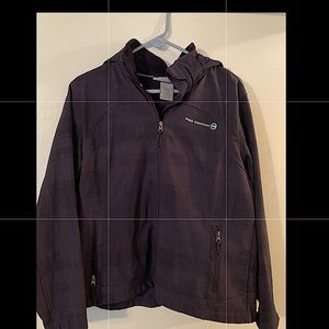 Plum Winter Jacket w/ Hood